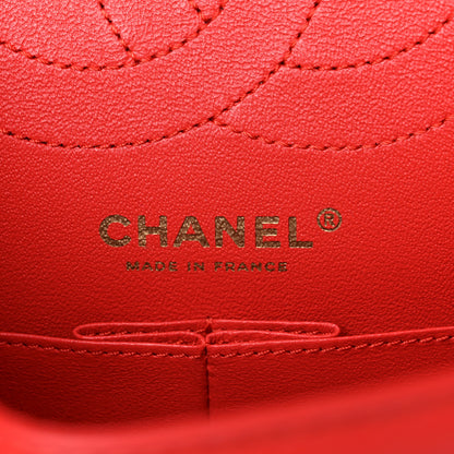 Chanel Aged Calfskin Quilted 2.55 Reissue 225 Flap Red 6 of 21