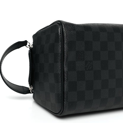 Louis Vuitton Damier Graphite Dopp Kit Toilet Pouch 8 of 9