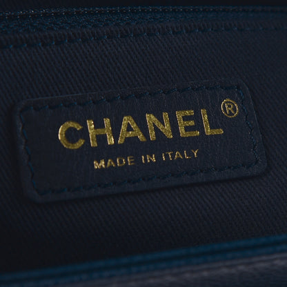 Chanel Caviar Quilted Small Business Affinity Flap Navy 8 of 8