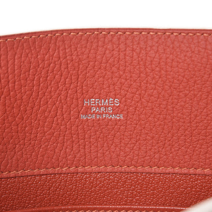 Hermes Taurillon Clemence So Kelly 22 White Sanguine 6 of 10