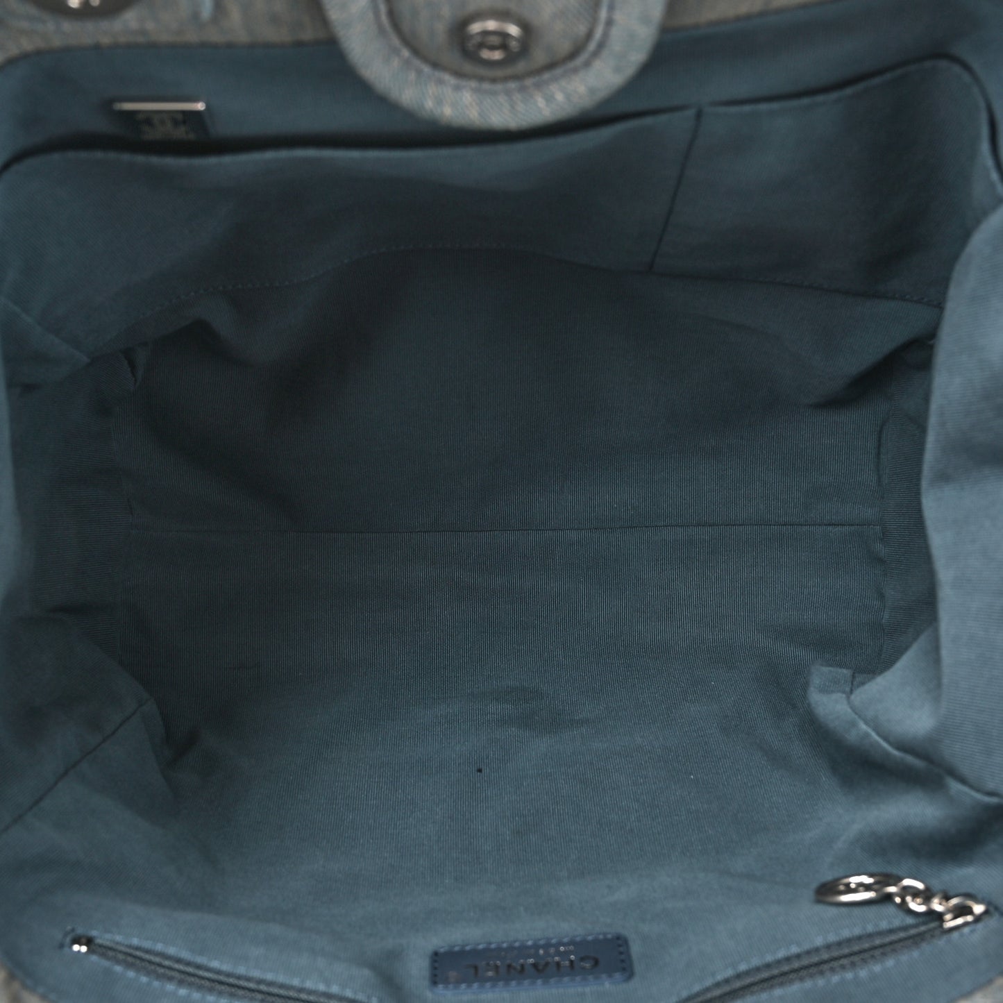 Denim Small Deauville Tote Light Blue
