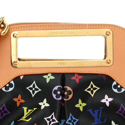 Louis Vuitton Monogram Multicolor Judy MM Black 7 of 9