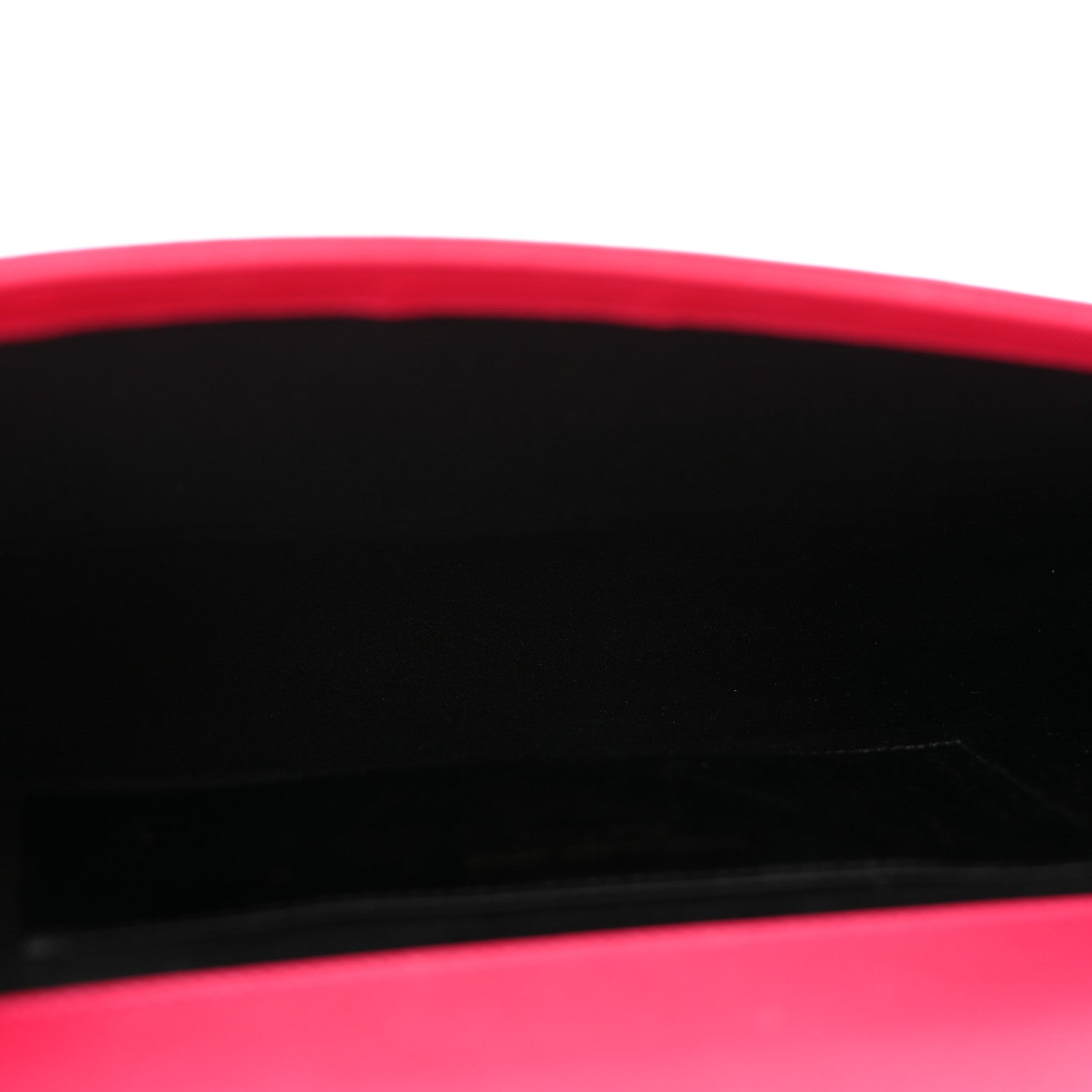 Saint Laurent Calfskin Monogram Large Belle De Jour Clutch Lipstick Fuchsia 5 of 12