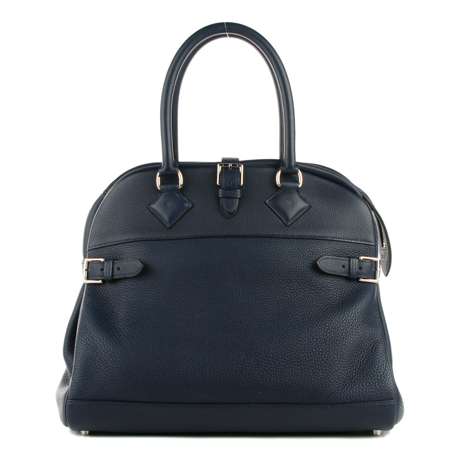 Hermes Taurillon Clemence Atlas 35 Bleu Saphir 1 of 10