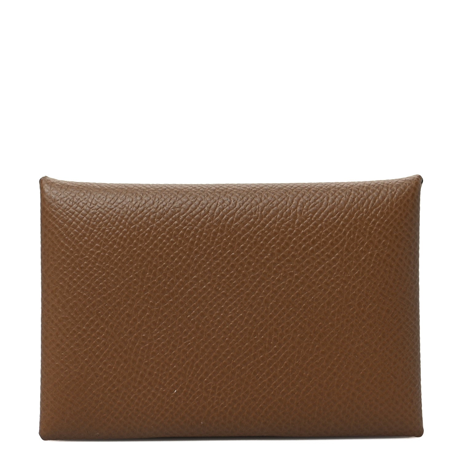 Hermes Epsom Verso Calvi Duo Card Case Alezan Biscuit 1 of 7