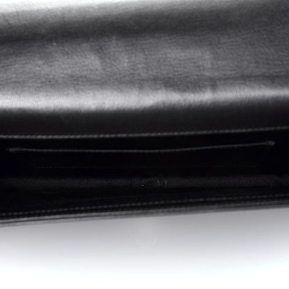 Saint Laurent Goatskin Large Belle De Jour Clutch Black 5 of 8