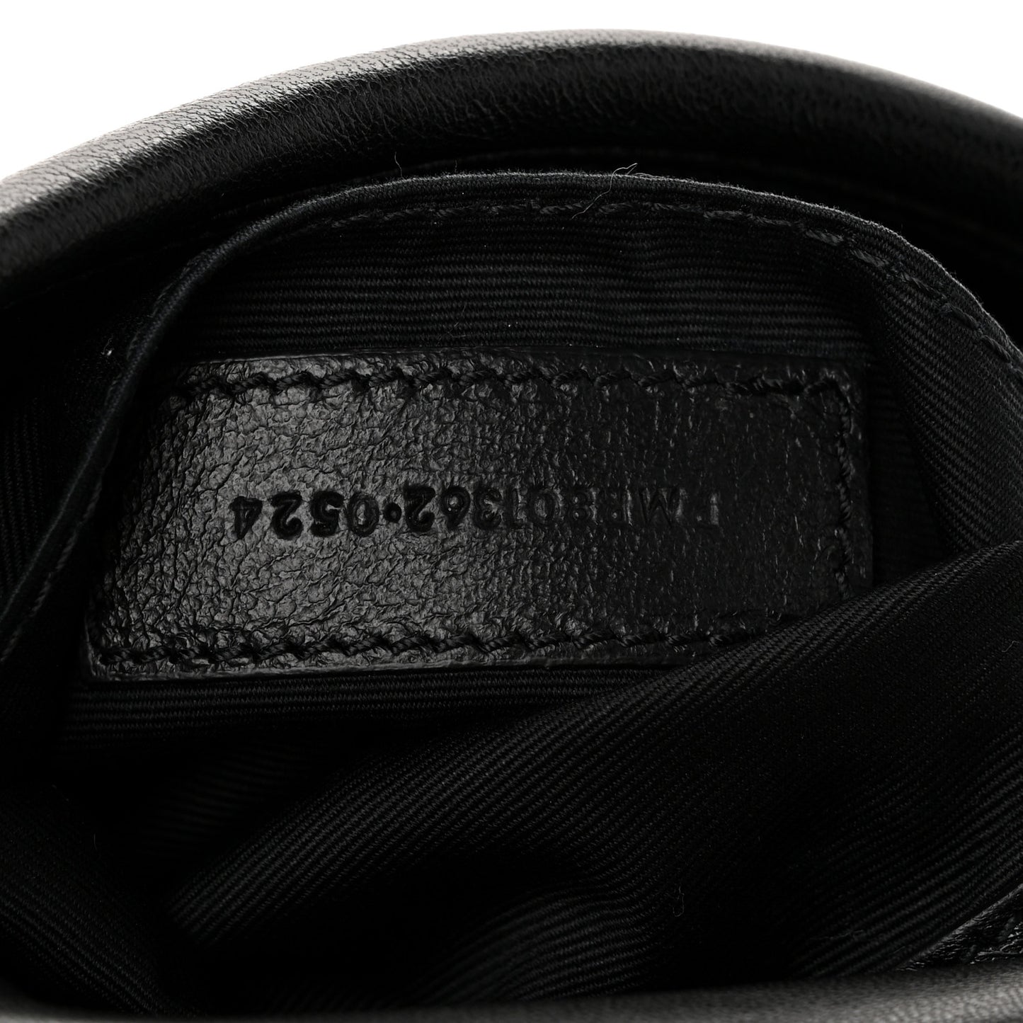 Lambskin Patchwork Monogram Nano Jamie 4.3 Black