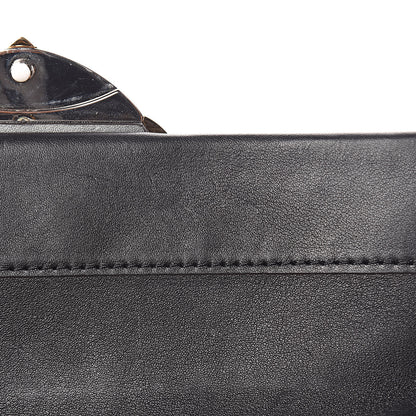 Louis Vuitton Calfskin Reverse Monogram Column Clutch 7 of 11