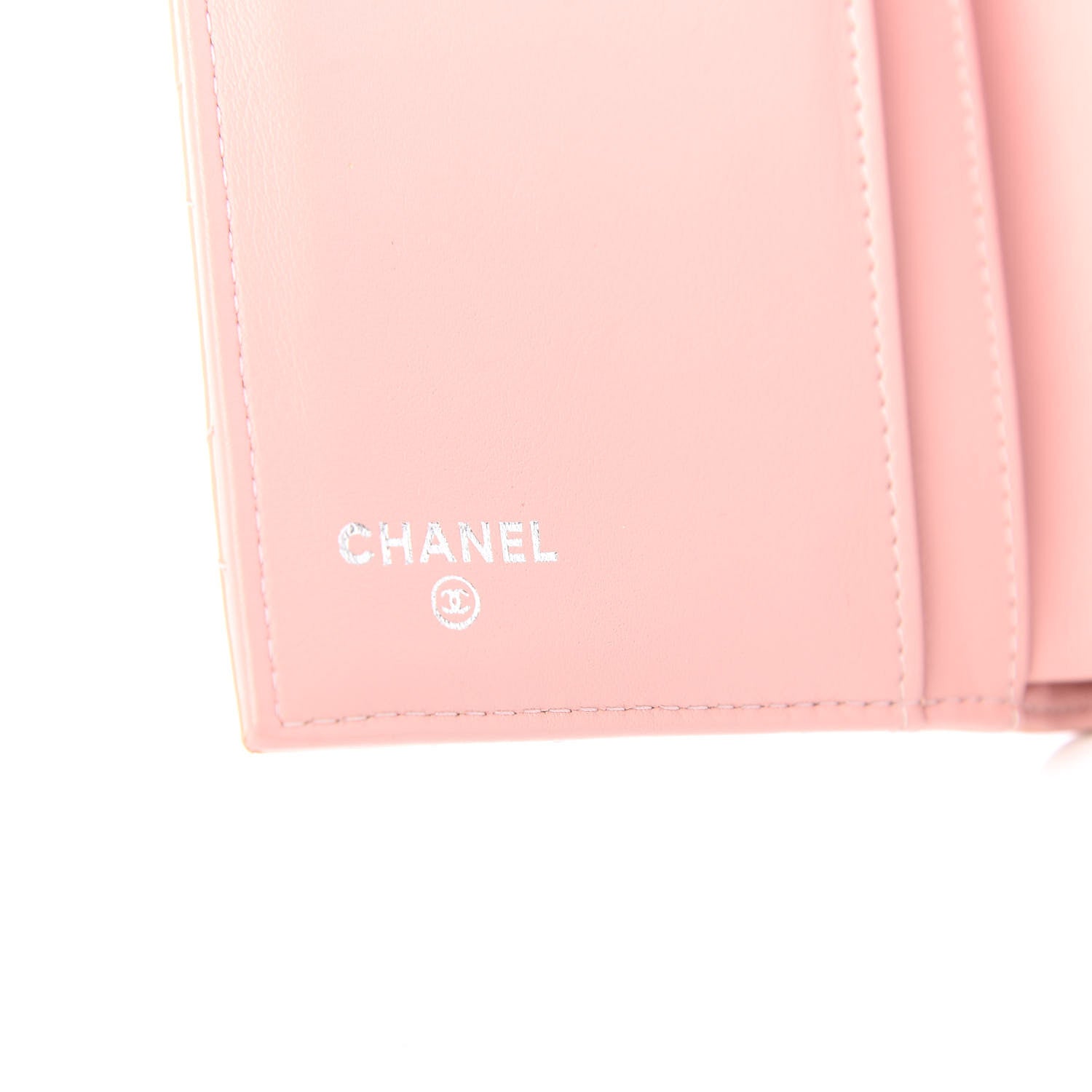 Chanel Patent Quilted Large Flap Wallet Pink 6 of 10