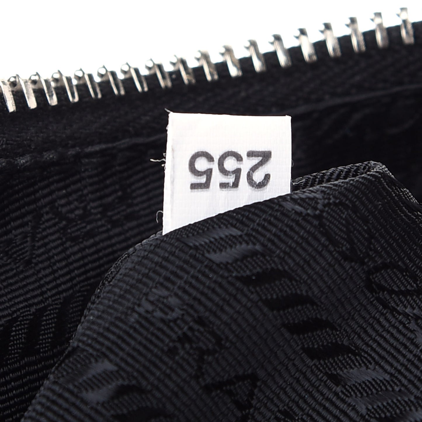 Re-Nylon Triangle Padded Patchwork Shoulder Bag Black