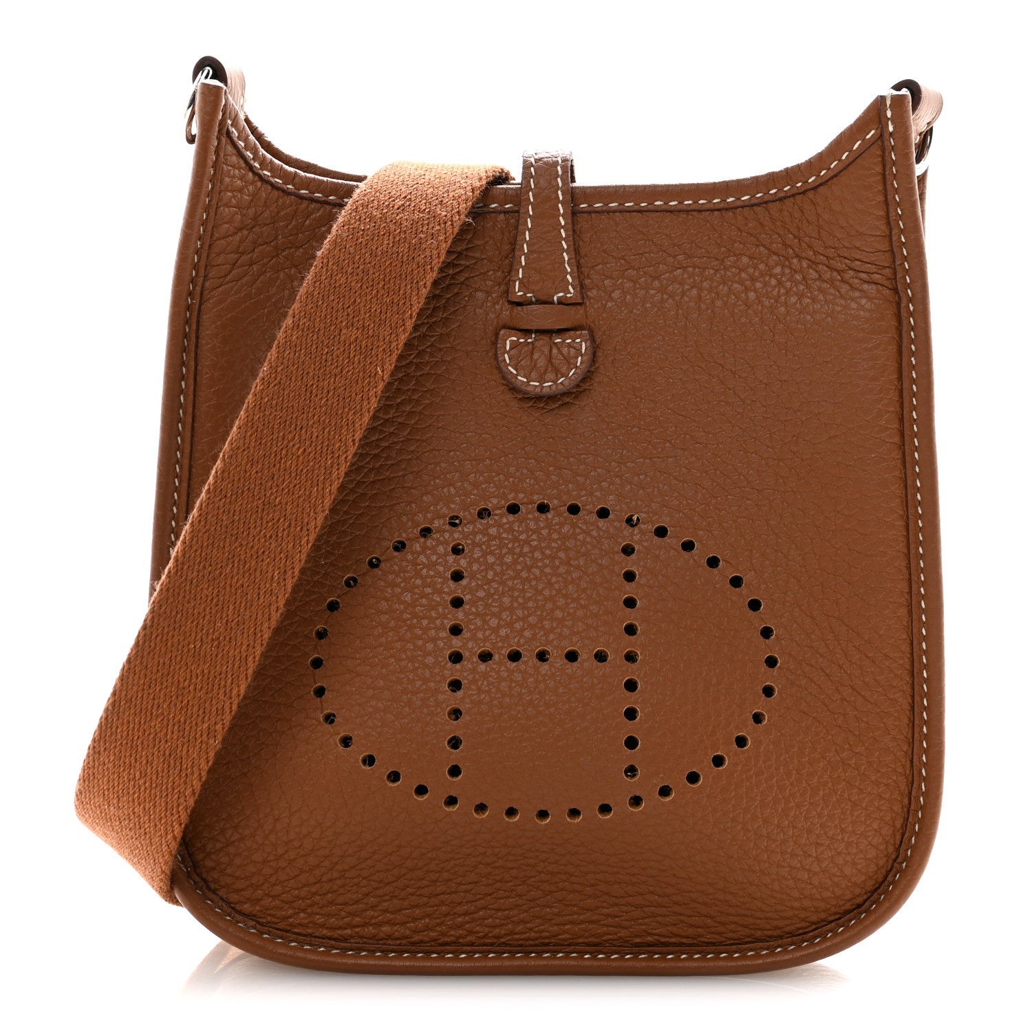 Hermes Taurillon Clemence Evelyne TPM Gold 1 of 11