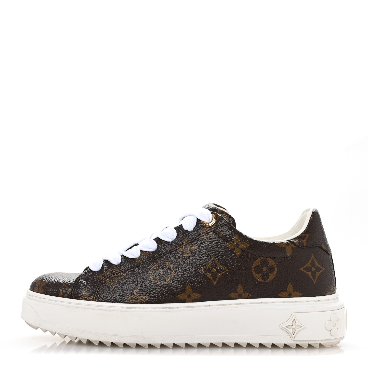 Louis Vuitton Patent Monogram Frontrow Sneakers 37 1 of 9
