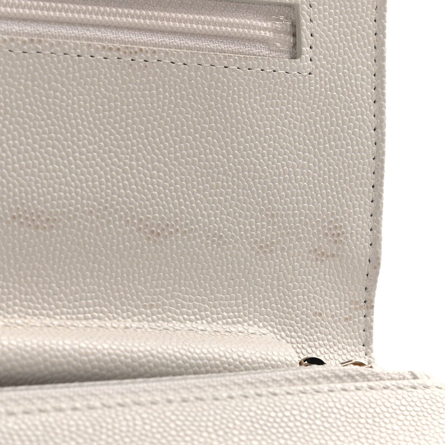 Chanel Caviar Quilted Wallet On Chain WOC White 11 of 11