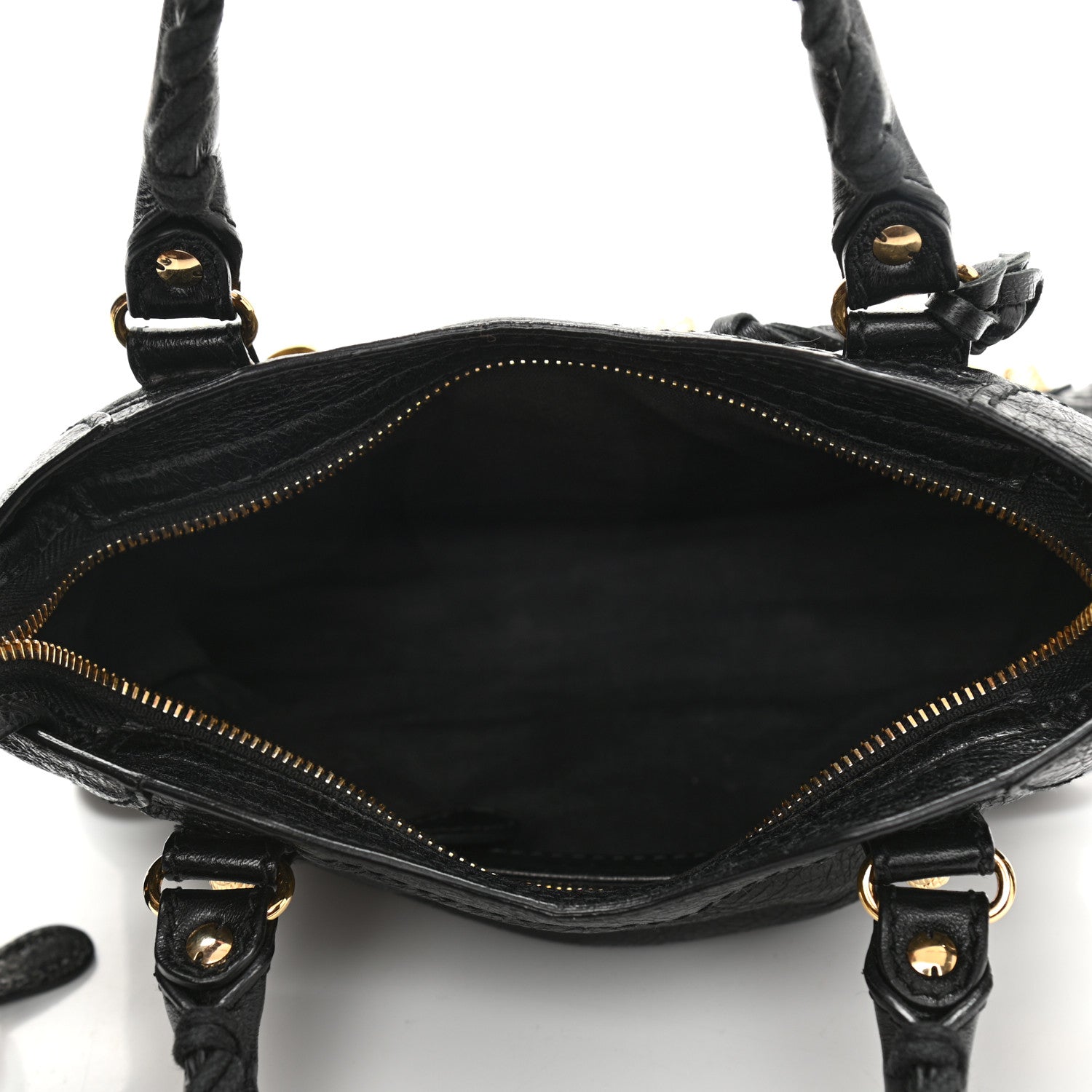Balenciaga Agneau Giant 12 Gold Hardware Mini City Black 6 of 10