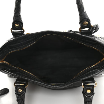 Balenciaga Agneau Giant 12 Gold Hardware Mini City Black 6 of 10