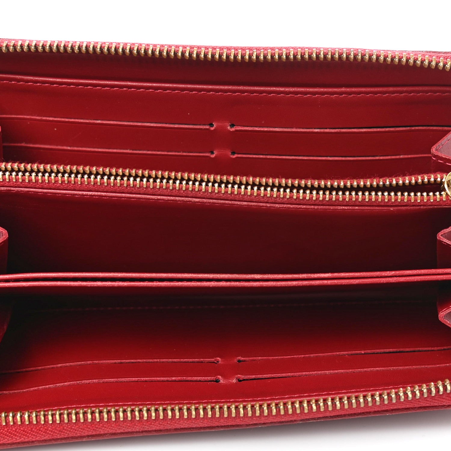 Louis Vuitton Vernis Zippy Wallet Pomme D'Amour 5 of 12
