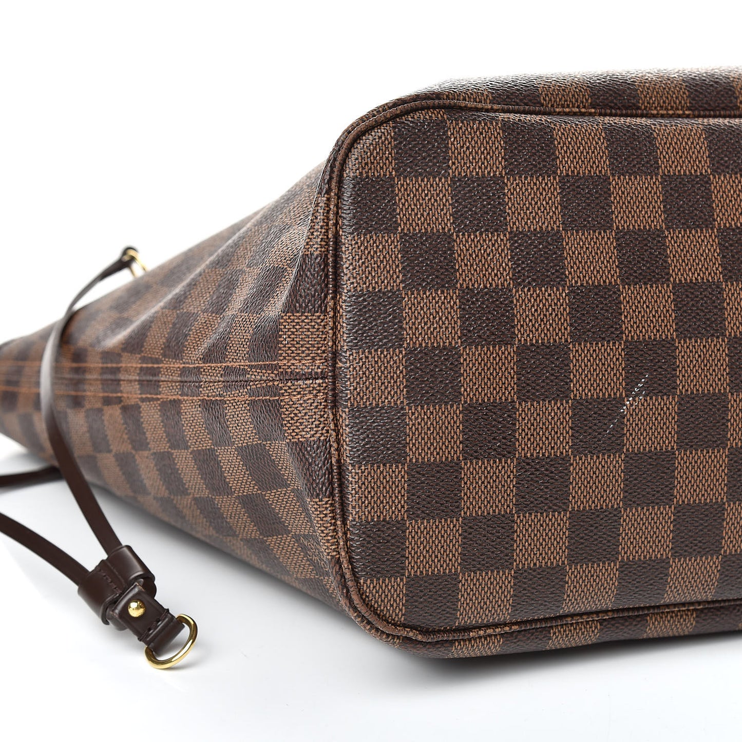 Damier Ebene Neo Neverfull MM Rose Ballerine