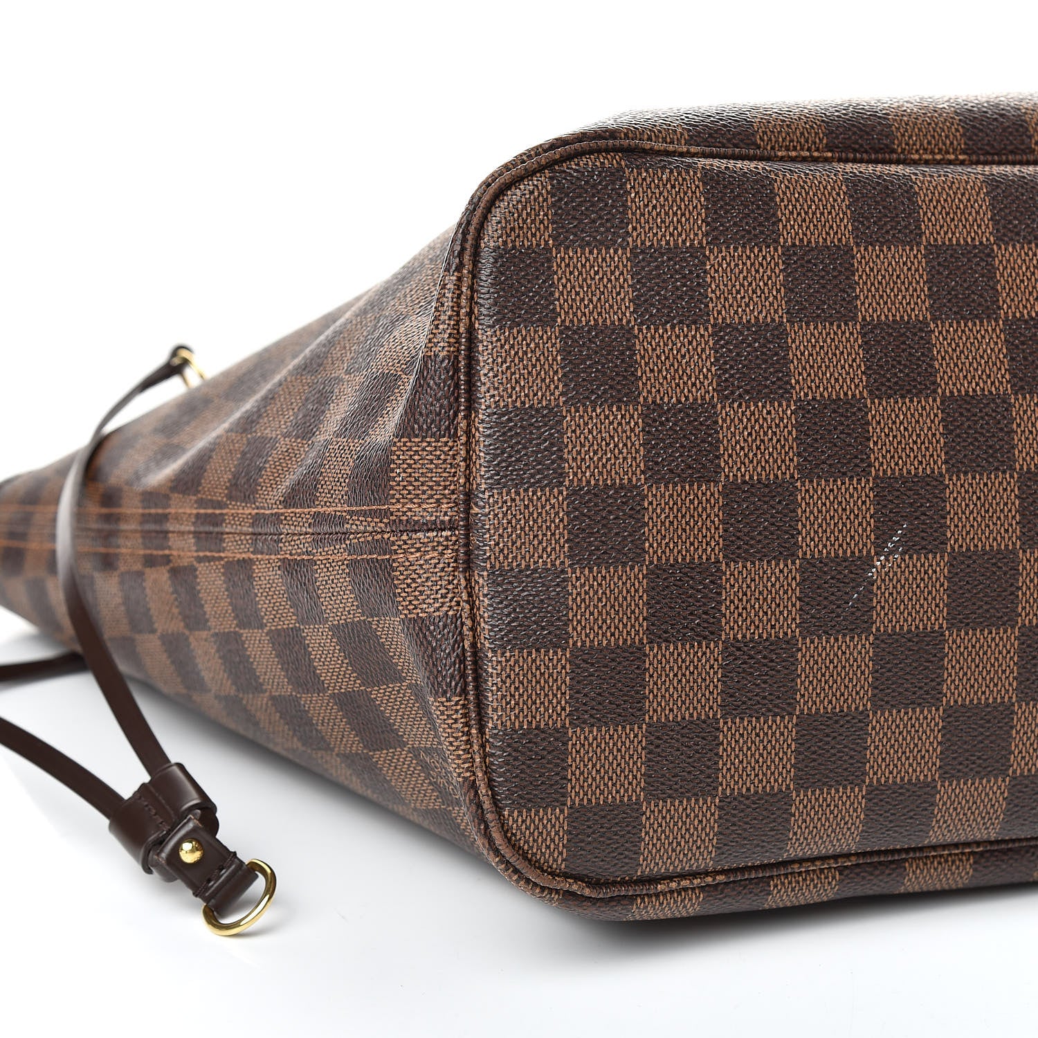 Louis Vuitton Damier Ebene Neo Neverfull MM Rose Ballerine 13 of 16