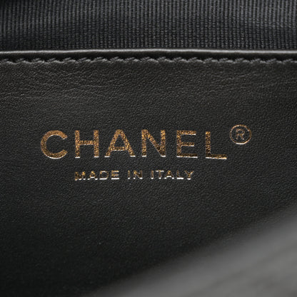 Chanel Grained Lambskin Quilted Mini Flap Black 6 of 11