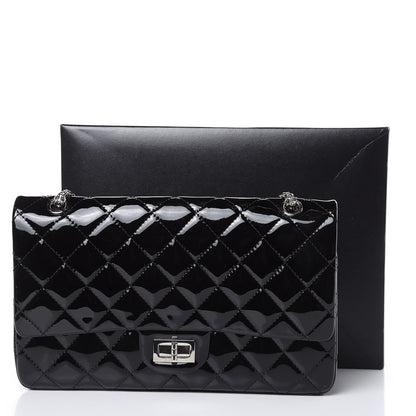 Chanel Patent Quilted 2.55 Reissue 227 Flap Black 16 of 16