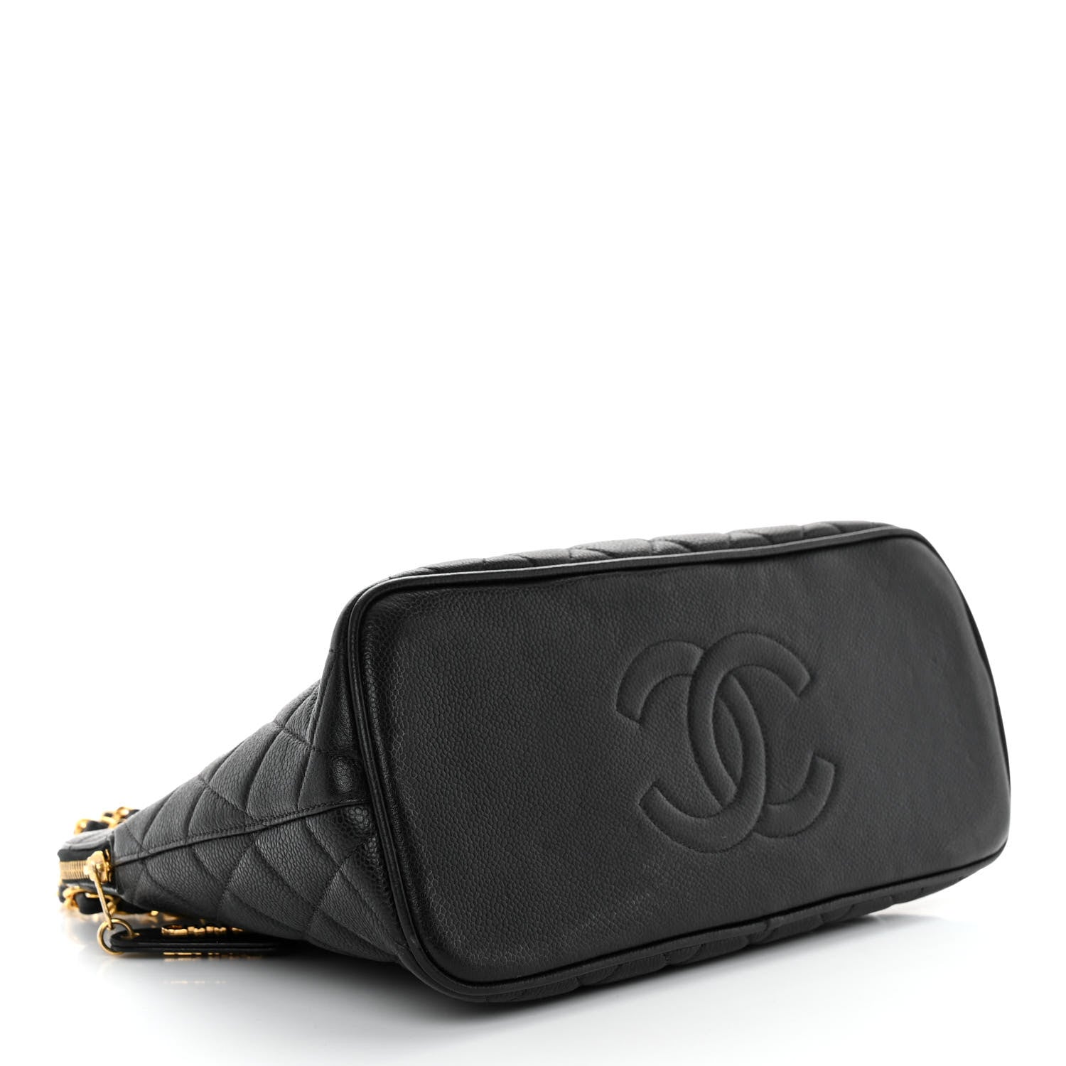 Chanel Caviar Quilted Shoulder Bag Black 4 of 11