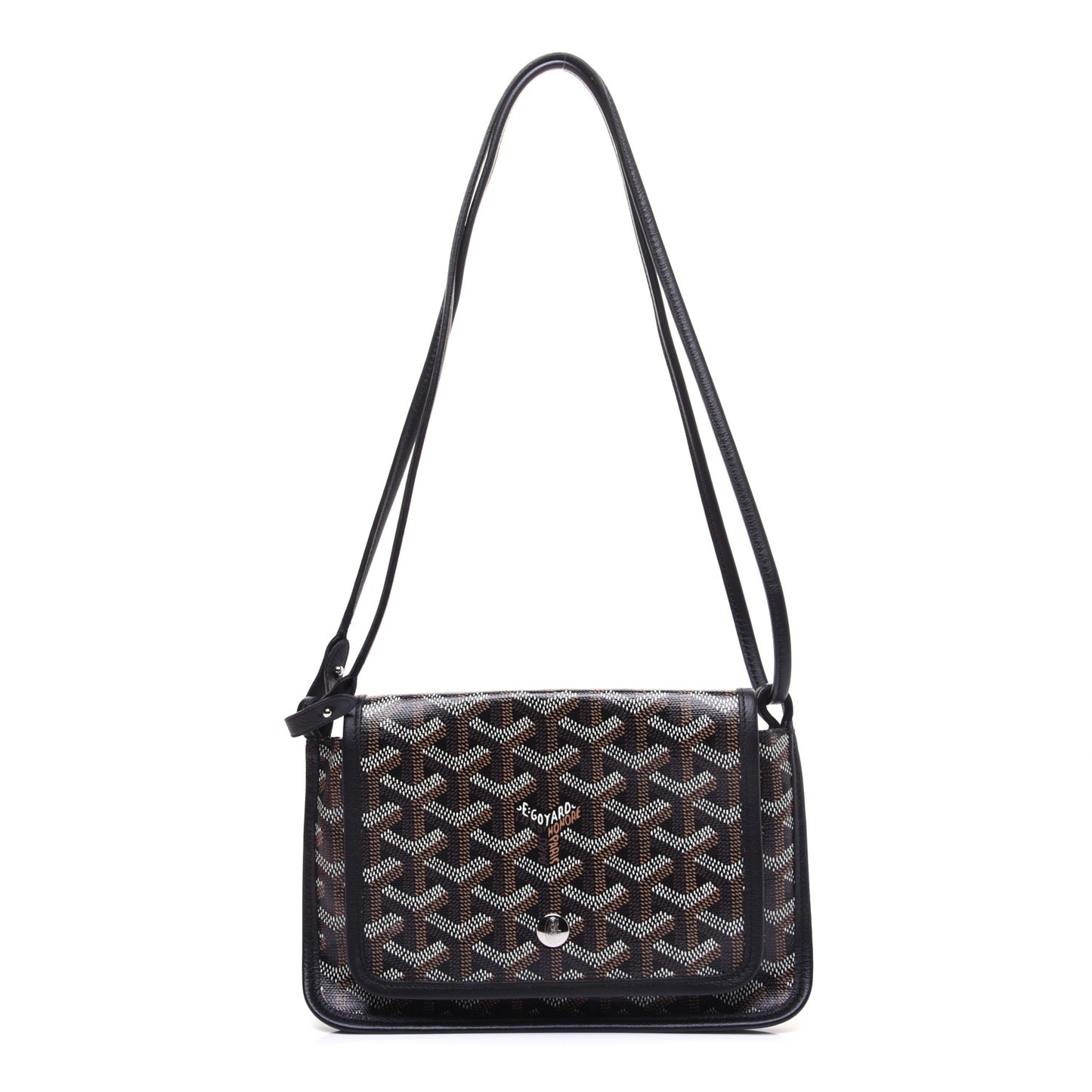 Goyardine Plumet Wallet Clutch Black