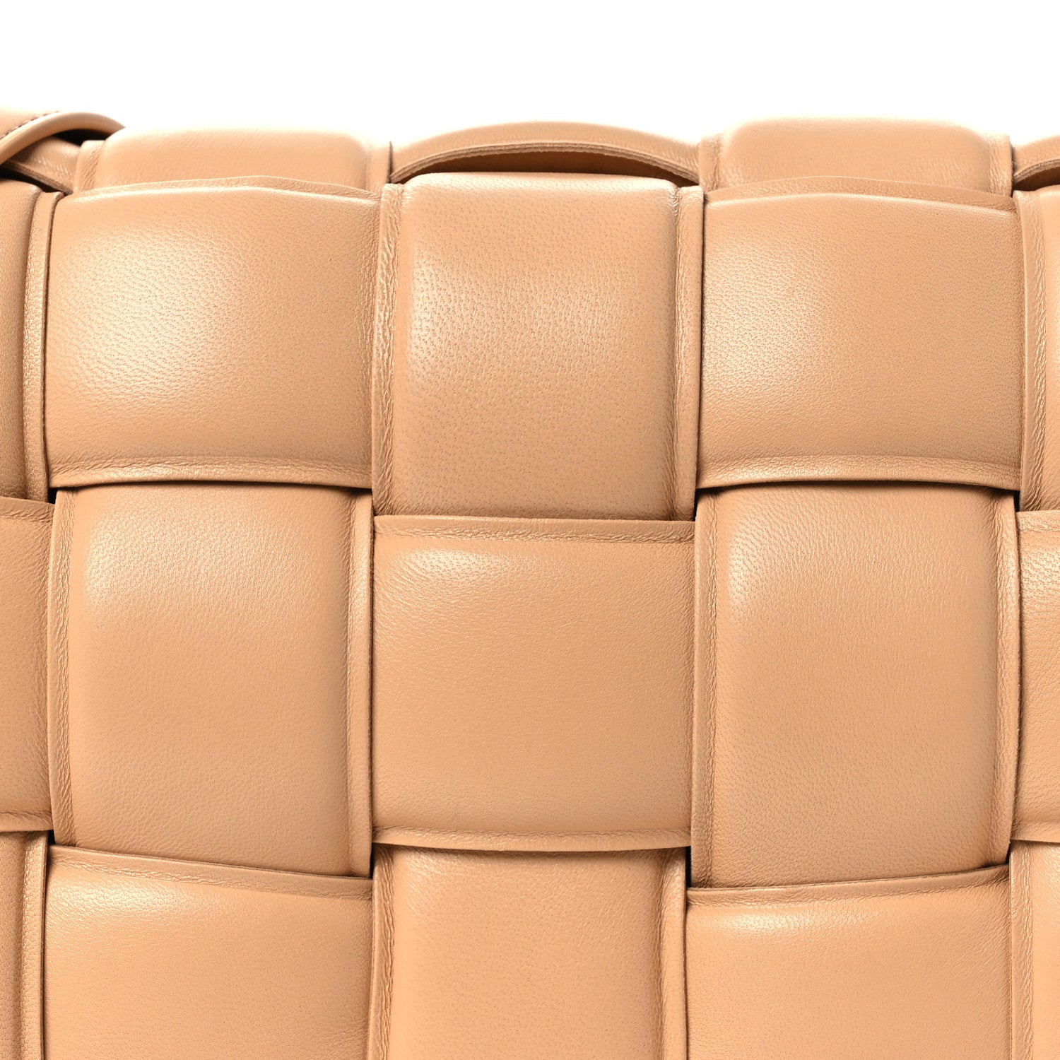Bottega Veneta Nappa Maxi Intreccio Padded Cassette Crossbody Bag Almond 8 of 12