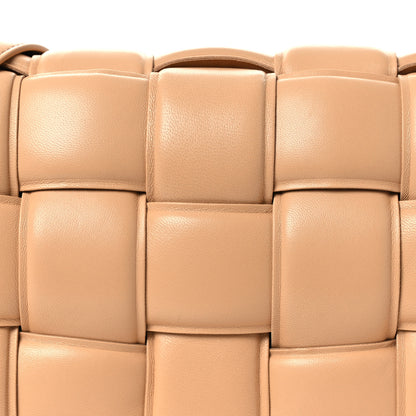 Bottega Veneta Nappa Maxi Intreccio Padded Cassette Crossbody Bag Almond 8 of 12