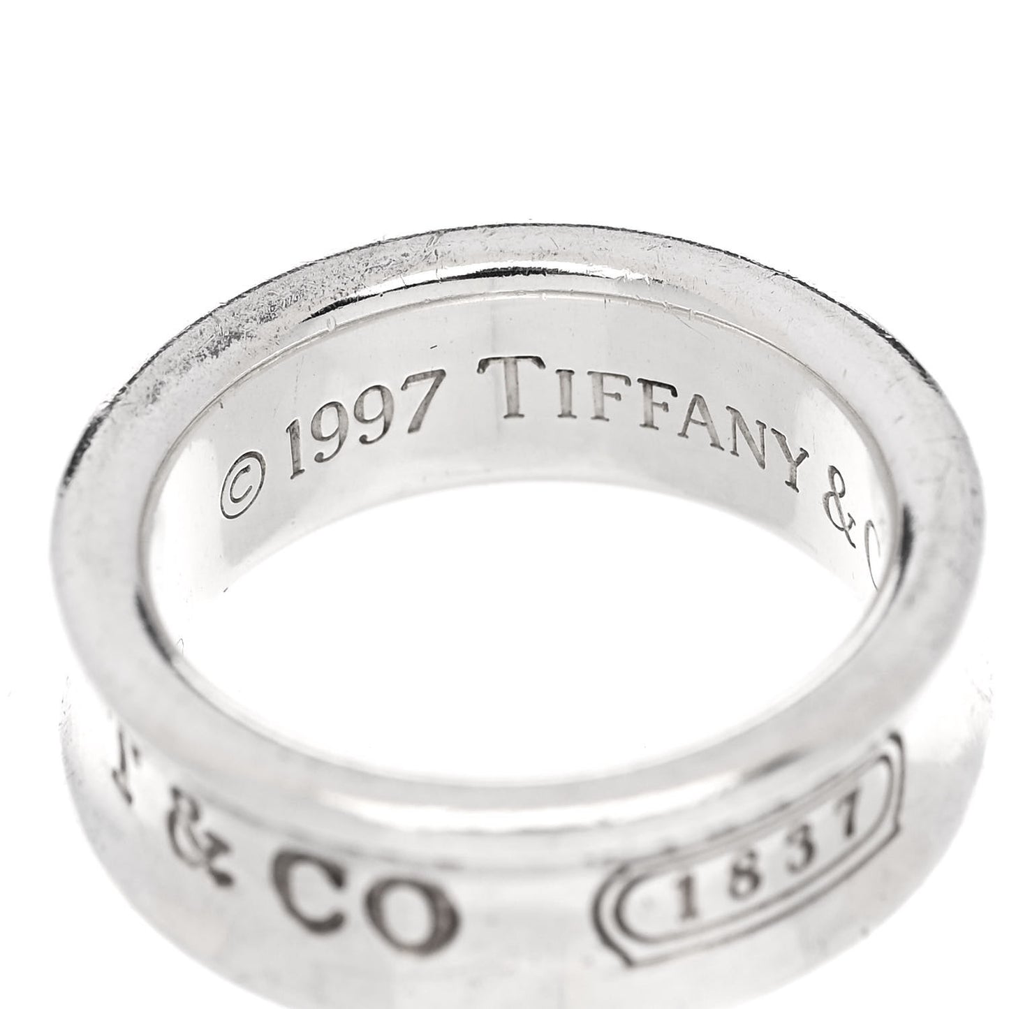Sterling Silver 1837 Band Ring 49 5
