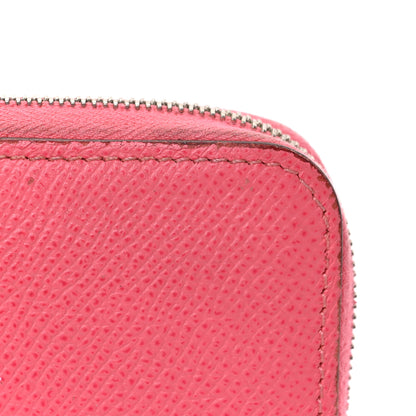 Hermes Epsom Silk'In Wallet Rose Azalee 10 of 11