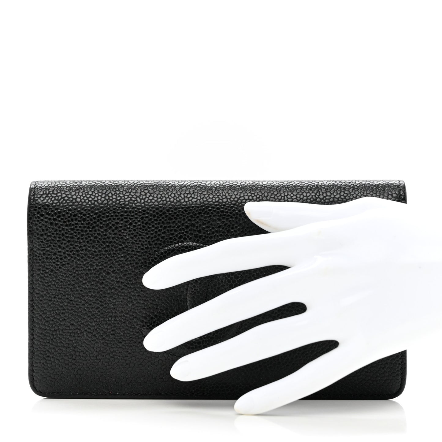 Caviar Timeless CC Yen Wallet Black