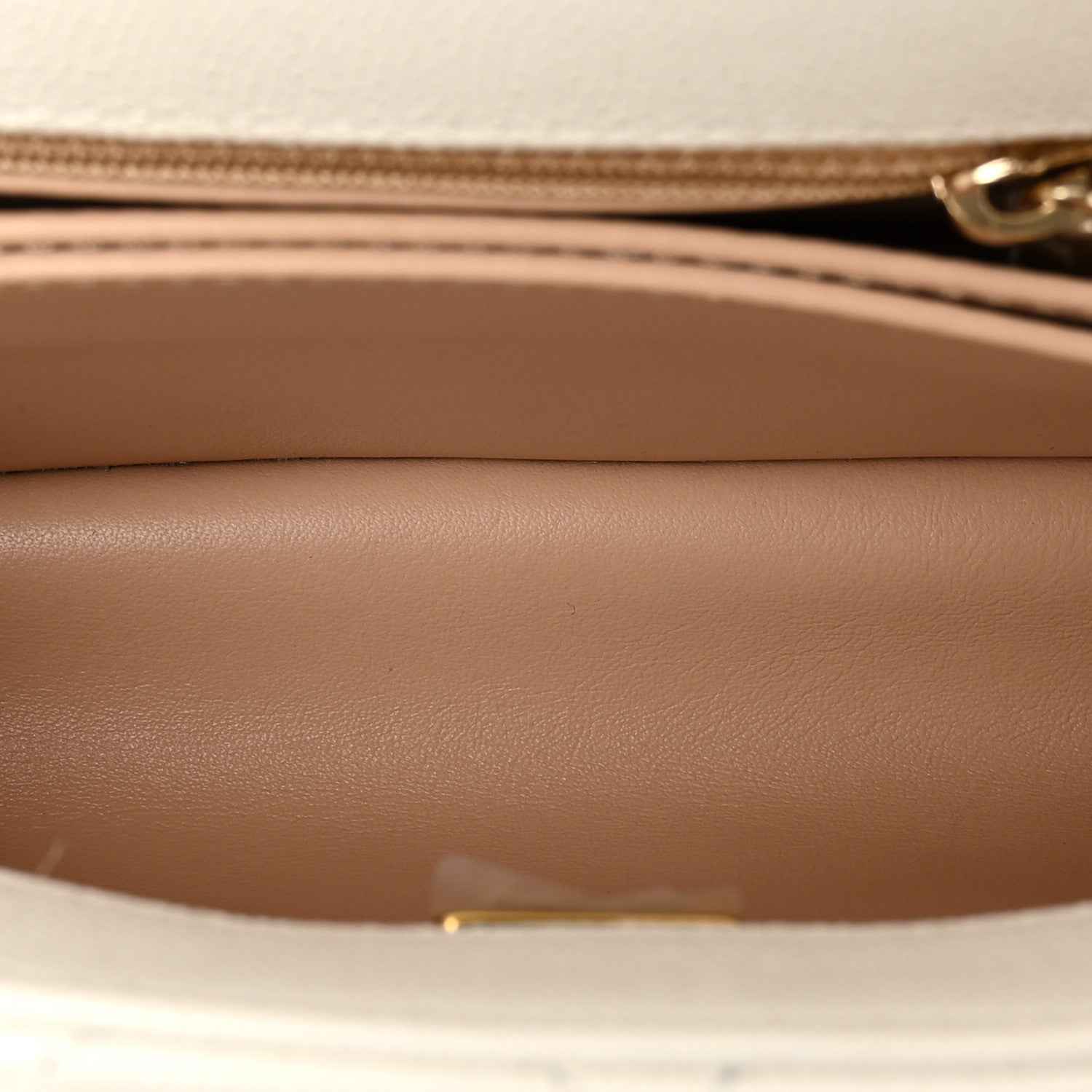 Chanel Caviar Quilted Mini Coco Handle Flap White 5 of 10