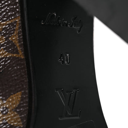 Louis Vuitton Patent Calfskin Monogram Star Trail Ankle Boots 40 Black 7 of 15