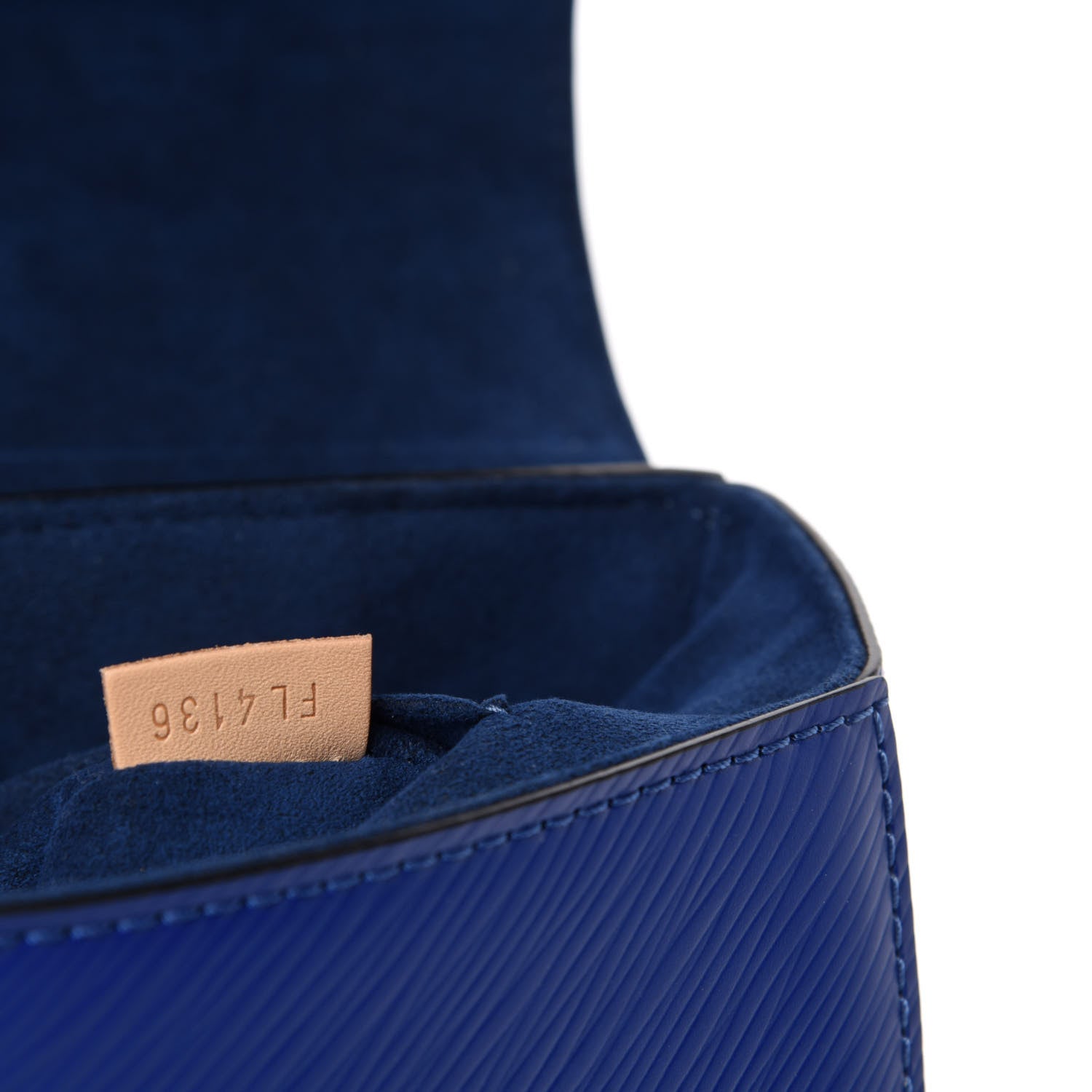 Louis Vuitton Epi Flamingo Twist Shoulder Bag MM Blue 9 of 10
