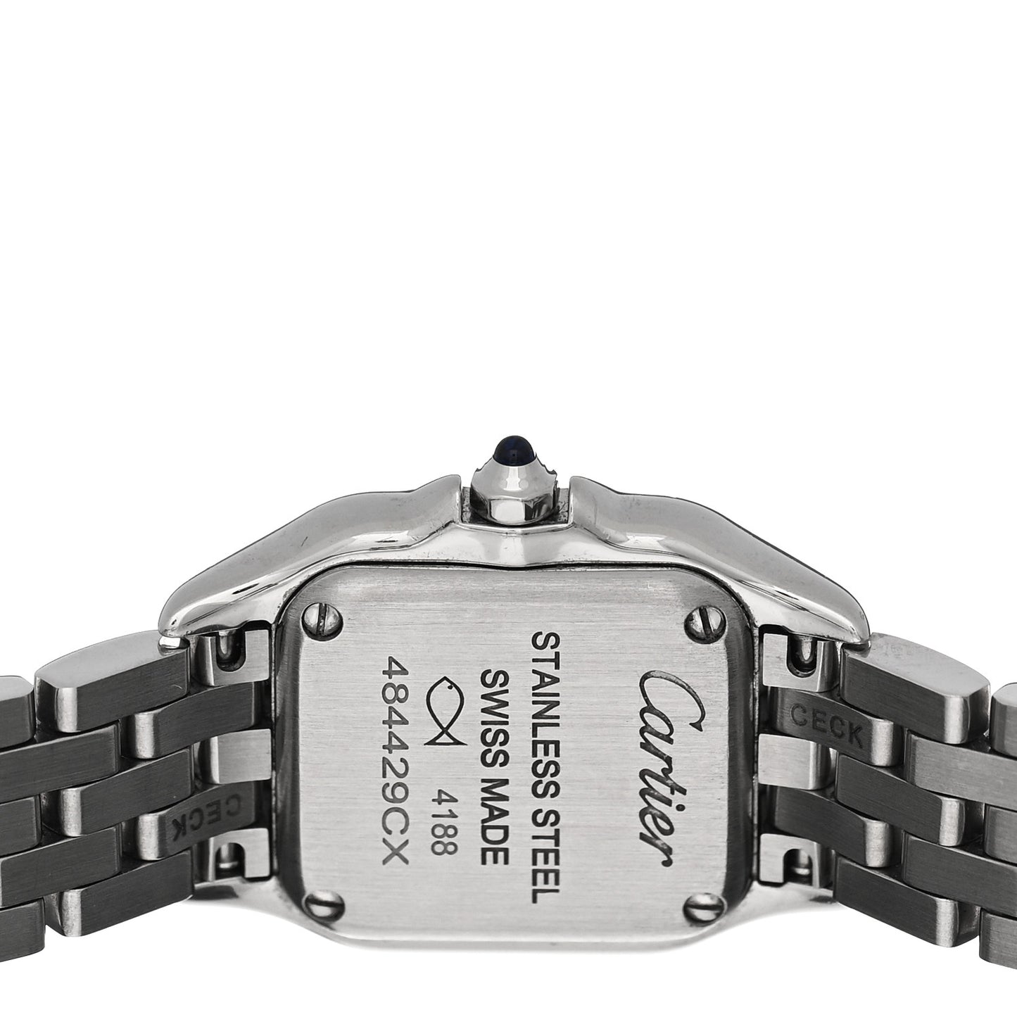 Stainless Steel 19mm Panthere Quartz Watch