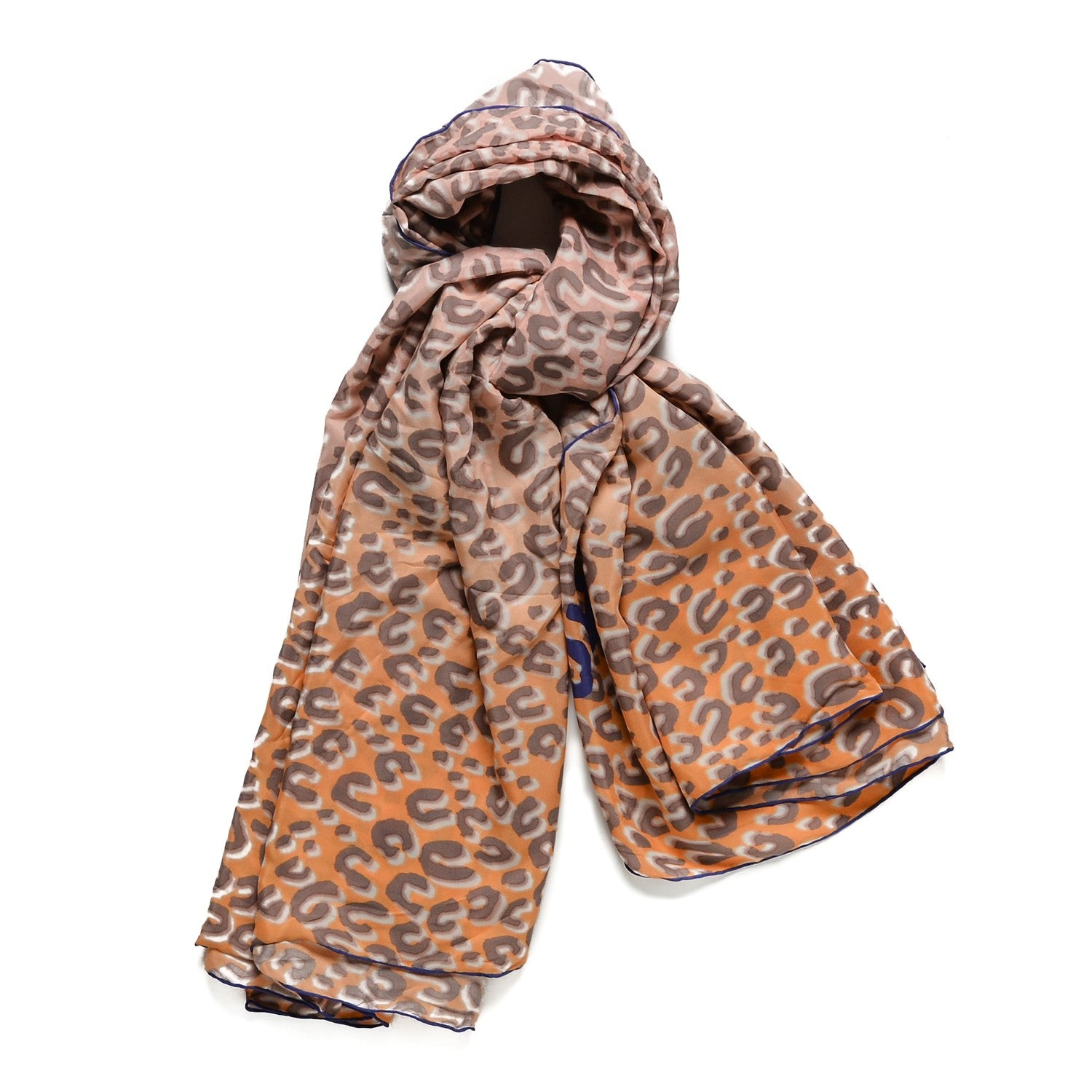 Louis Vuitton Silk Giant Leopard Square Scarf 1 of 7