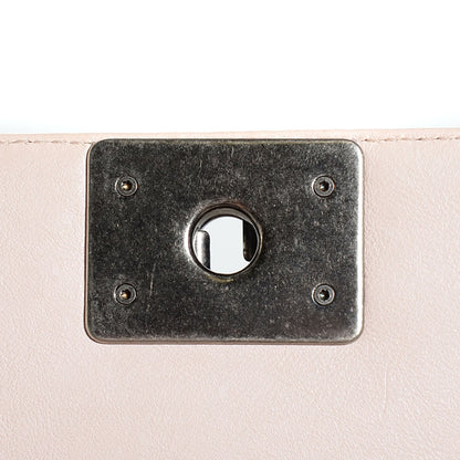 Chanel Calfskin Double Stitch Medium Boy Flap Light Pink 9 of 9