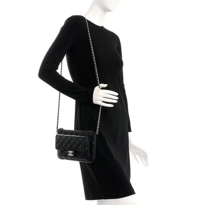 Chanel Caviar Quilted Daily Zip Crossbody Bag Black 2 of 10