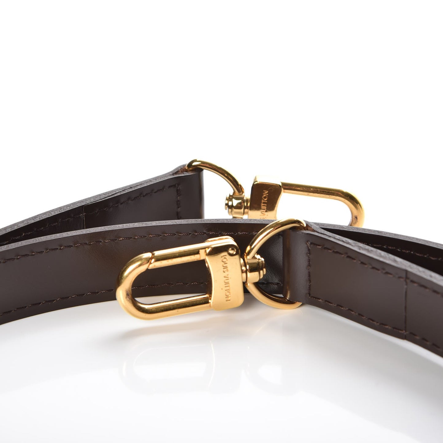 Calfskin Adjustable Speedy Bandouliere Shoulder Strap Brown