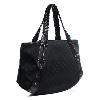 Gucci Monogram Medium Pelham Shoulder Bag Black 3 of 7