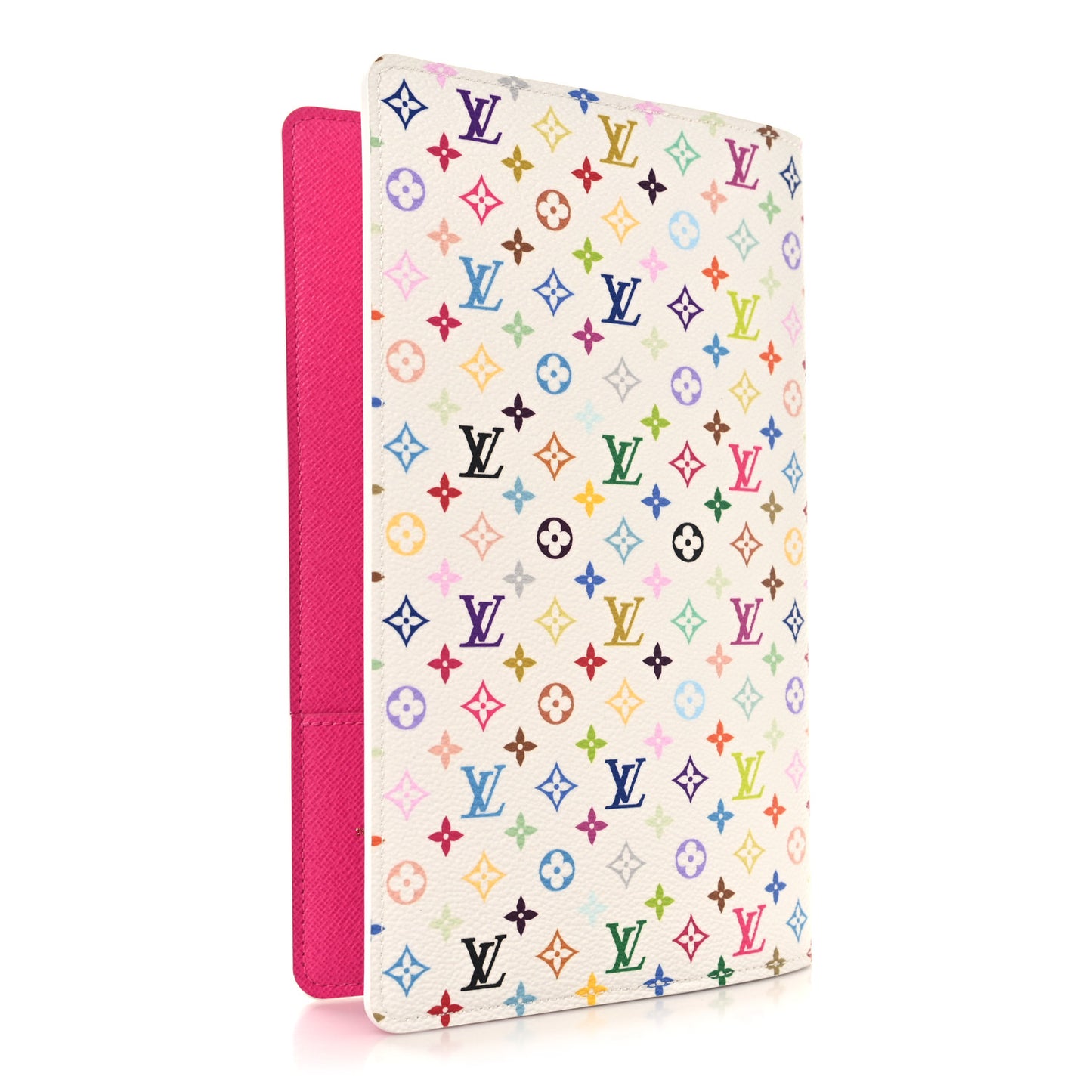 LV X TM Monogram Multicolor Emily Notebook Cover MM White