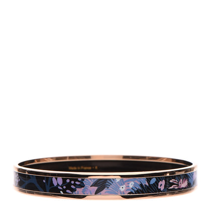 Hermes Enamel Printed Narrow Dans un Jardin Anglais Bracelet 65 Arts And Crafts 3 of 6