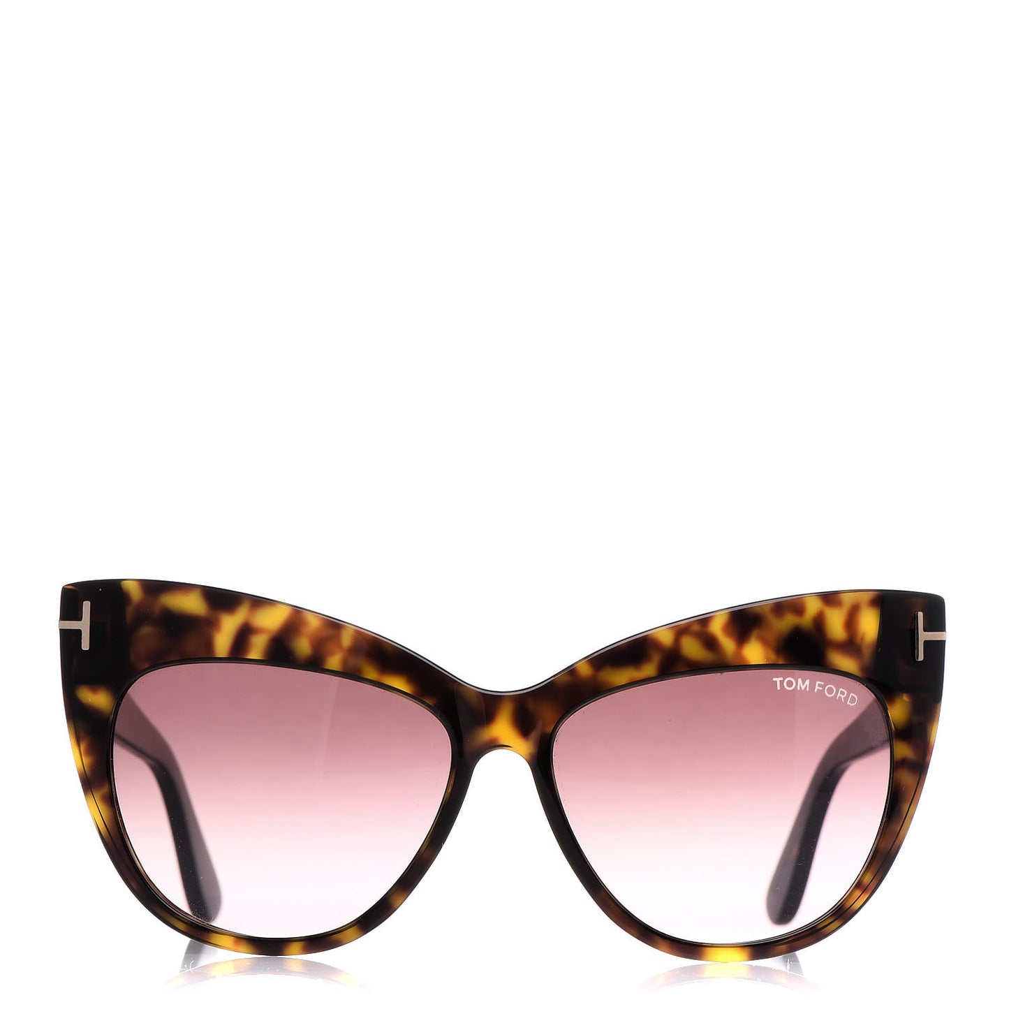 Nika Cat Eye Sunglasses TF523 Havana