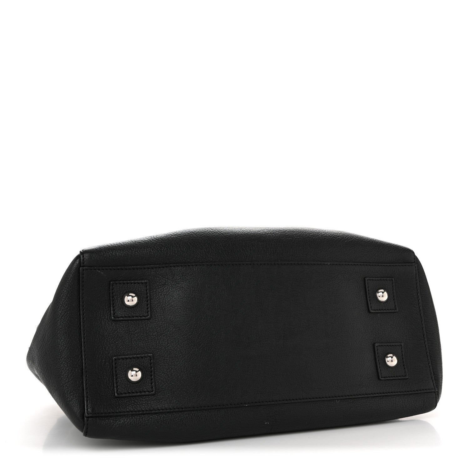 Mulberry Glossy Goatskin Medium Del Rey Satchel Black 4 of 15
