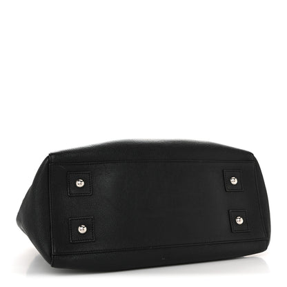 Mulberry Glossy Goatskin Medium Del Rey Satchel Black 4 of 15