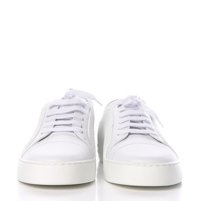 Chanel Calfskin Gum Womens CC Sneakers 39 White 2 of 9