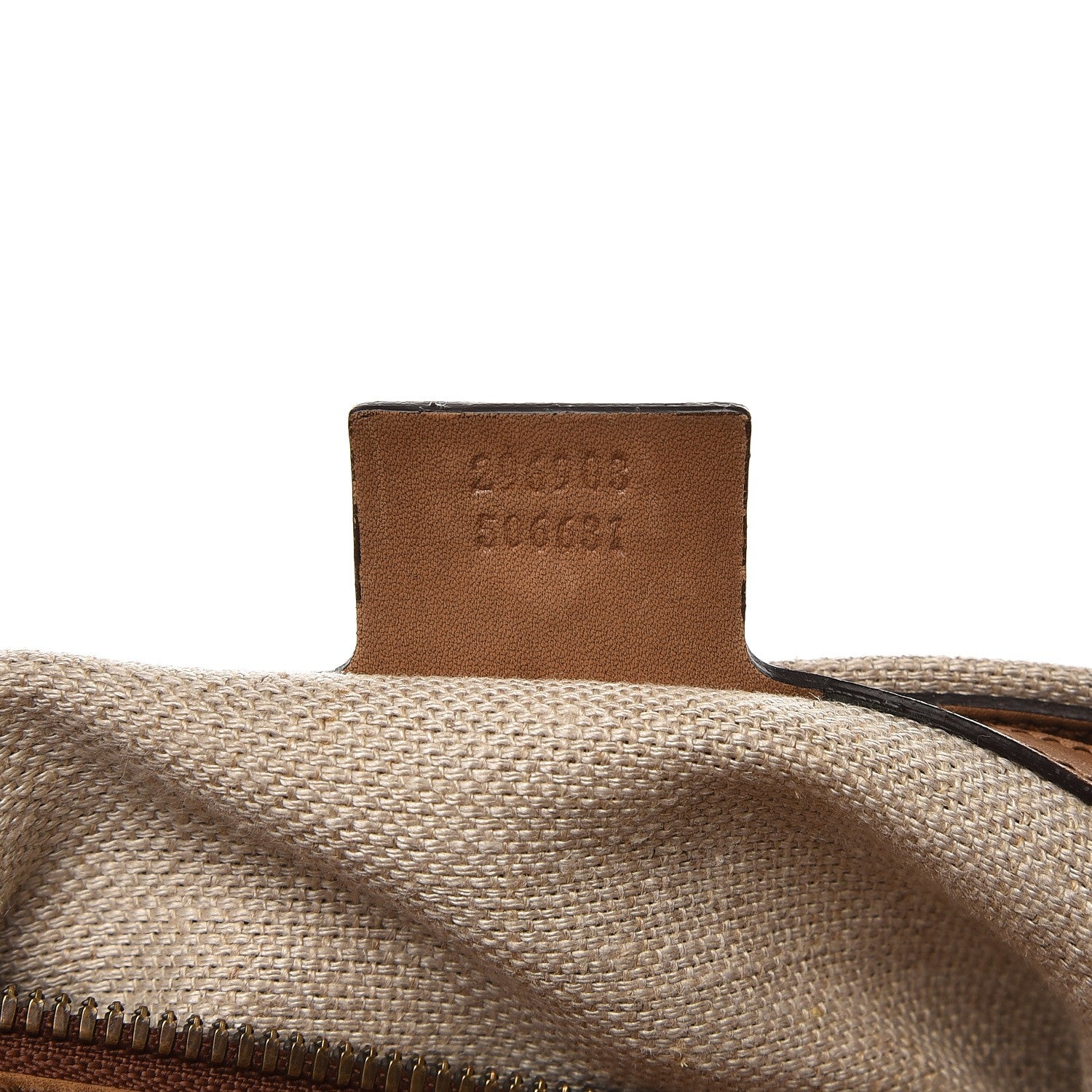Gucci Calfskin Duilio Brogue Tote Honey 8 of 14