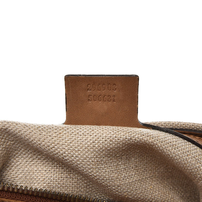 Gucci Calfskin Duilio Brogue Tote Honey 8 of 14