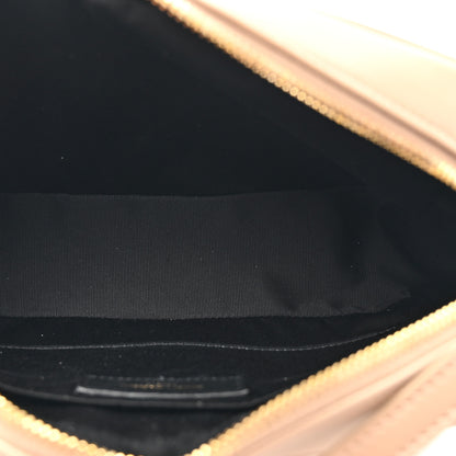 Saint Laurent Calfskin Matelasse Monogram Lou Camera Bag Dark Beige 5 of 10