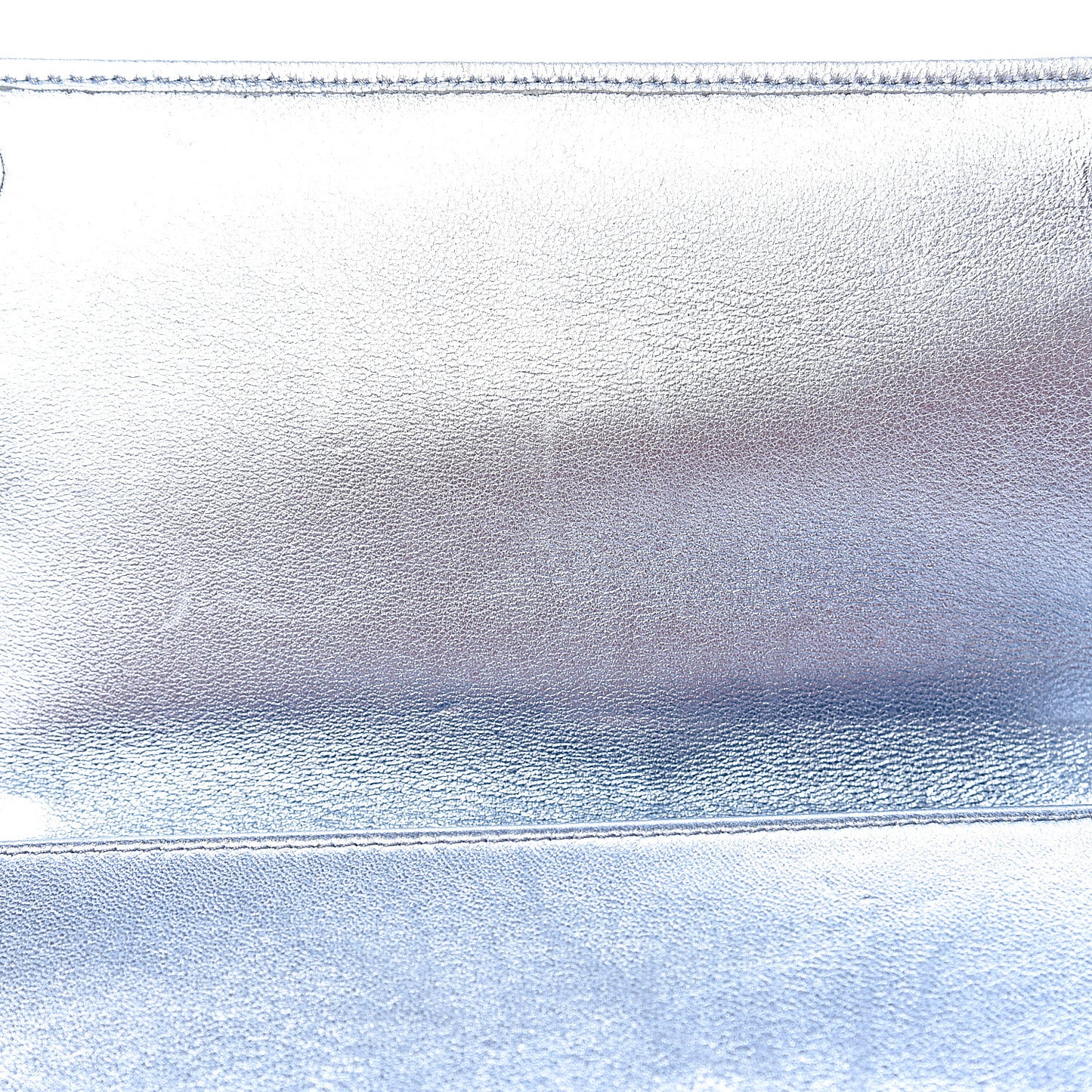 Metallic Nappa Mini Impunture Diagramme Chain Crossbody Bag Pervinca Mordor
